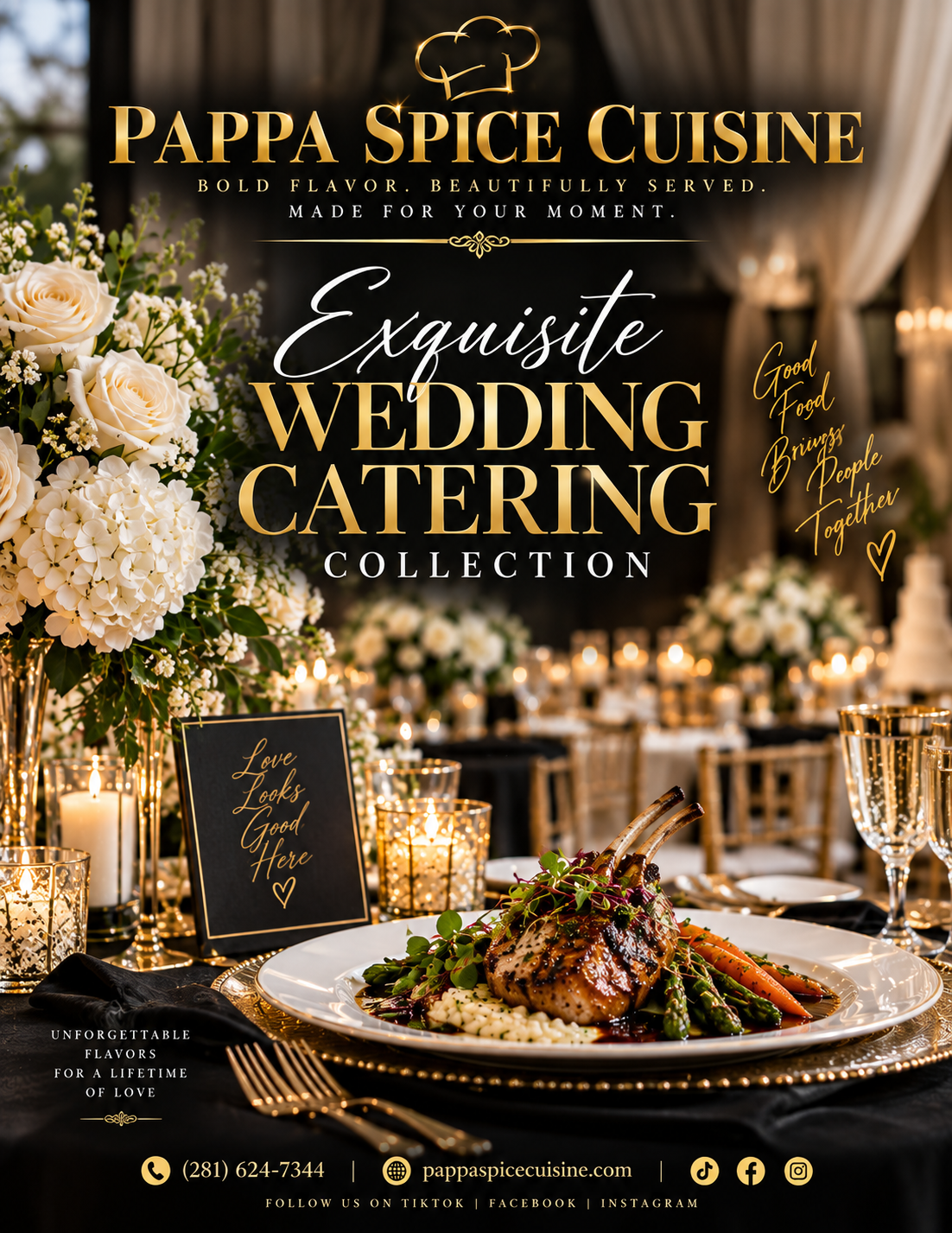 Pappa Spice Cuisine Exquisite Wedding Catering Collection