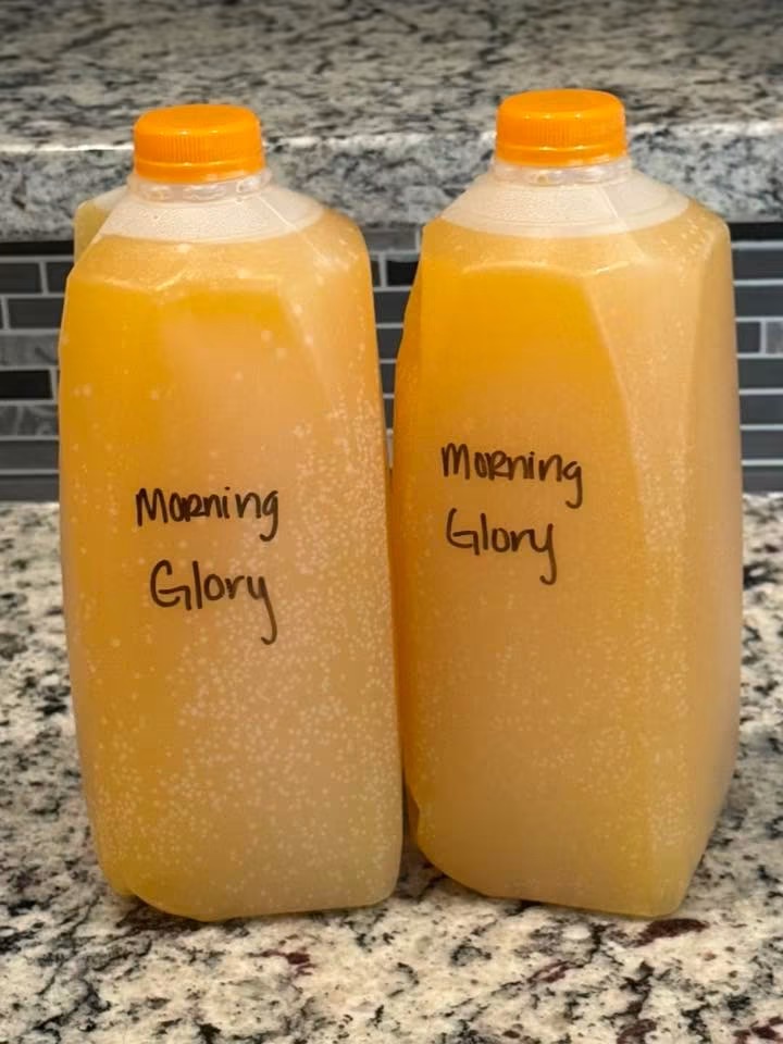 Morning Glory fresh-pressed juice